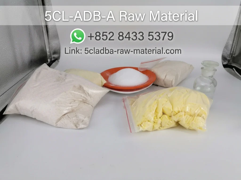 5CLADBA Raw Material 99.8% Purity Crystalline Powder - Pharmaceutical Grade Lab Quality