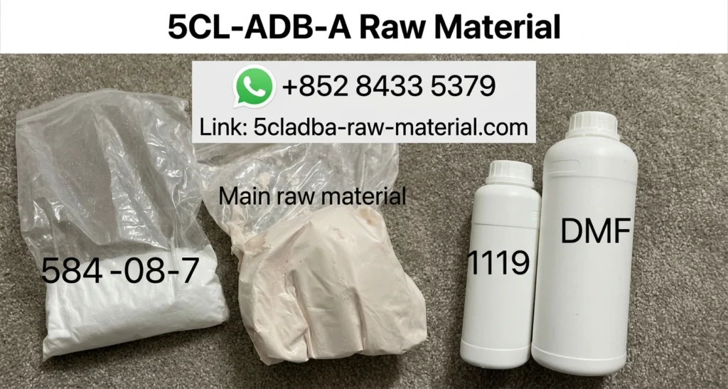 5CLADBA Raw Material 99.8% Purity - Pharmaceutical Grade Bulk Supplier